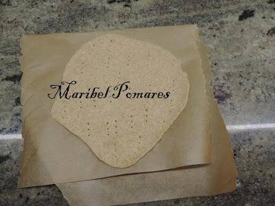 Pizza integral de nutella.