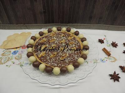 Pizza integral de nutella.