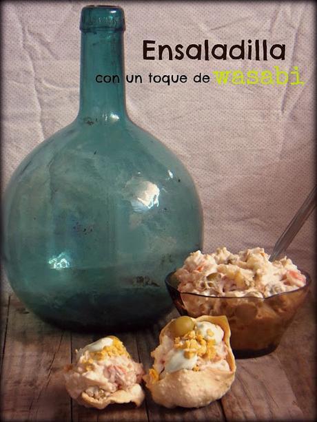 ENSALADILLA CON UN TOQUE DE WASABI ENSALADILLA CON UN TOQUE DE WASABI