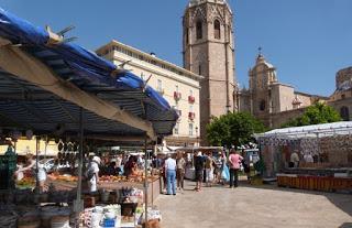 Mercadillo L'escuraeta (Valencia).