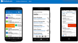 Iniciar sesion Outlook en Moviles