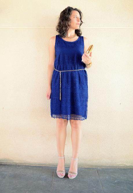 Mi vestido azul - Blue crochet dress (2)