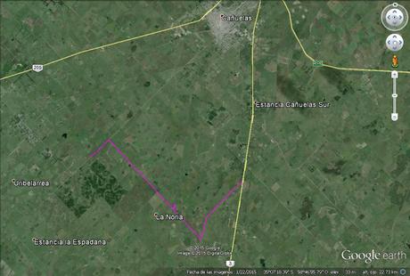 La Noria y camino Panelo