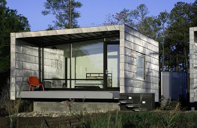 Cabanas Minimalista en la Isla Hoopers