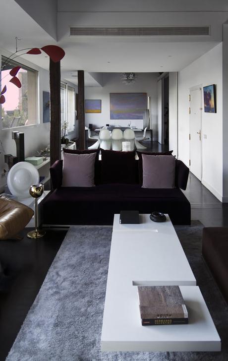 A-cero Projects A-cero decora un ático en el Madrid de los Austrias