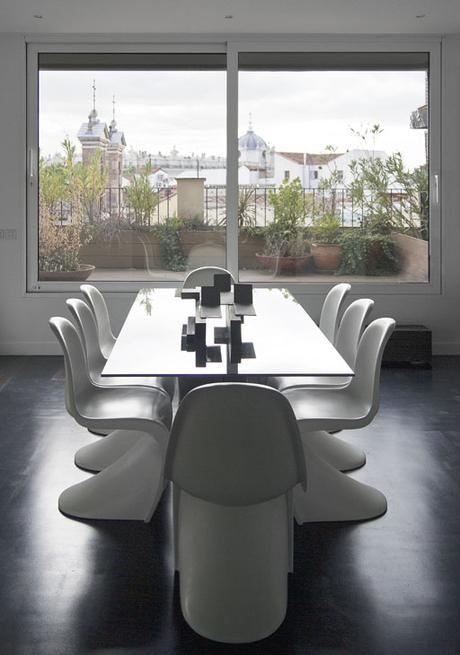 A-cero Projects A-cero decora un ático en el Madrid de los Austrias