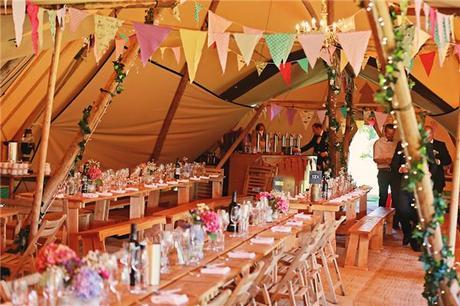 ¡Pon un tipi en tu boda y disfruta como un indio!