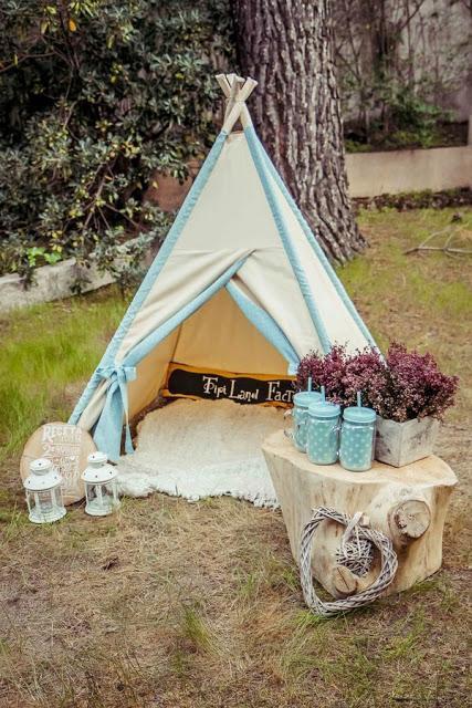 ¡Pon un tipi en tu boda y disfruta como un indio!