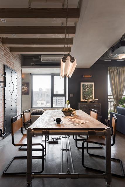 Diseño interior de Loft en Taiwan