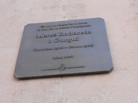 BARCELONA...MERÇÈ RODOREDA I GURGUÍ...ESCRITORA...1908-1983;A LA BARCELONA D' ABANS, D' AVUI I DE SEMPRE...15-06-2015...!!!