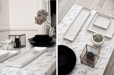 MODA PARA EL HOGAR: MARMOL BLANCO