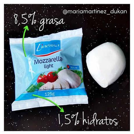 Dieta Dukan en Instagram: mozzarella apta Dukan en Lidl