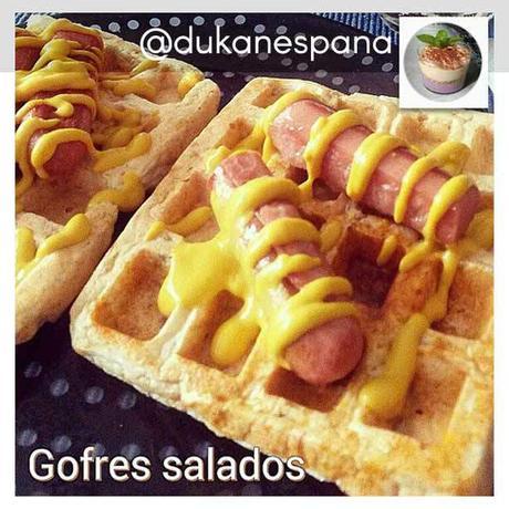 Dieta Dukan en Instagram: receta de gofres salados aptos Dukan