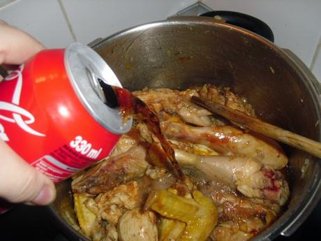 POLLO A LA COCA COLA, POLLO CUK DE SADA