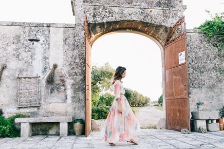 Long_Dress-ChicWish-Floral_Print-Lace_Up_Sandals-Chloe_Girls-Outfit_Street_Style-Naturalis_Bio_Resort-20