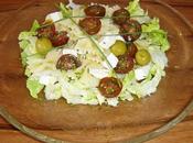 Ensalada pasta quesitos tomates cherry