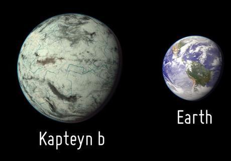 comparación con la Tierra