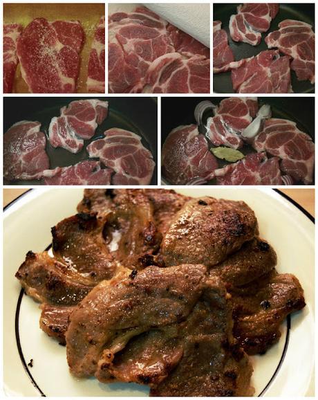 Sánguche de chicharrón con salsa criolla y de ají #AiresdePerú Sánguche de chicharrón con salsa criolla y de ají #AiresdePerú