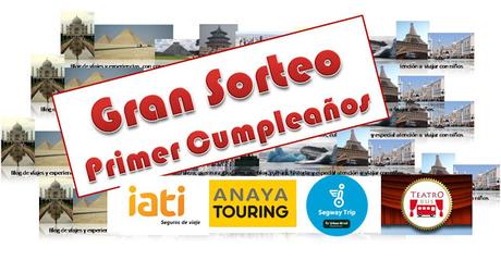 Sorteo: Primer Cumpleaños de este Blog de Viajes