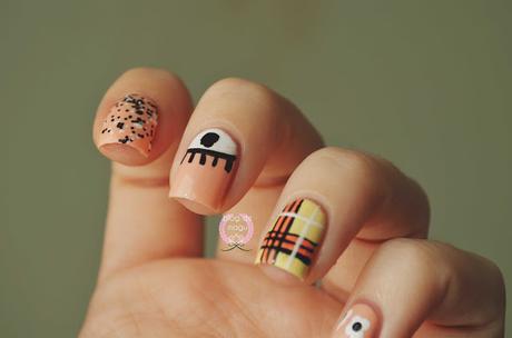 ♔ Manimonday - Copy Paste Copy Paste / Nail Art ❀