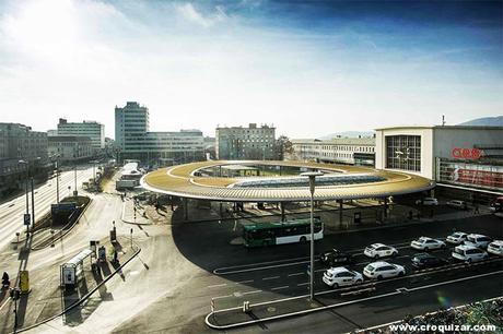 Graz Main Station Local Transport Hub – Zechner & Zechner GRZ-005. Graz Main Station Local Transport Hub-0