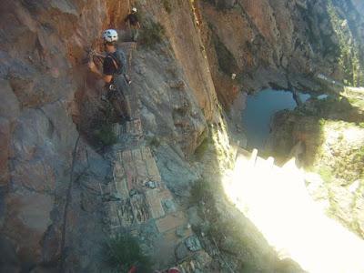 Escalada en Sopeira, Vía Xin-Xan (200mt V+)