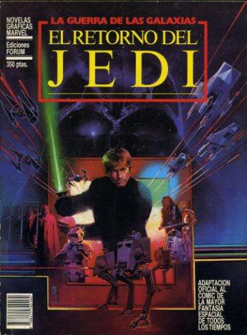 El Retorno del Jedi, en versión Forum. Aquello ya era otra cosa... y no lo decimos sólo por la portada de Bill Sienkiewicz.