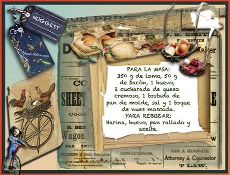 Nuggets crujientes de lomo