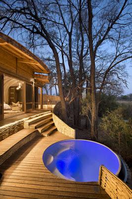 Lodge Estilo Rustico en Botswana