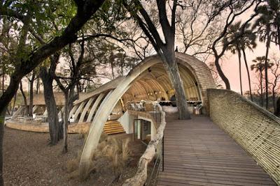 Lodge Estilo Rustico en Botswana