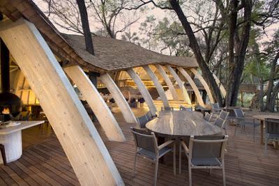 Lodge Estilo Rustico en Botswana