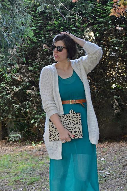 VESTIDO SEMITRANSPARENTE