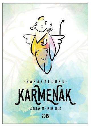 Cartel Fiestas de Barakaldo 2015