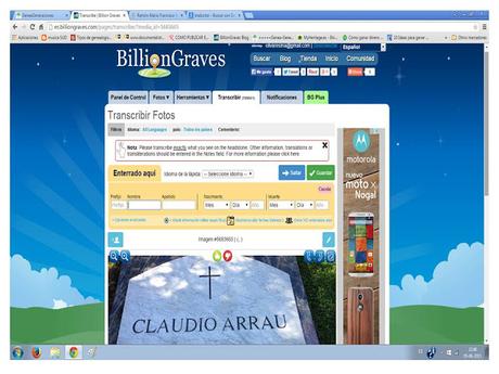 BillionGraves y ¡una gran sorpresa!