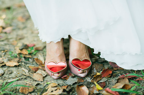 Lady Dragon, zapatos con corazón