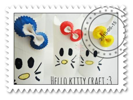 Hello Kitty con  reciclaje creativo  / Hello Kitty Craft