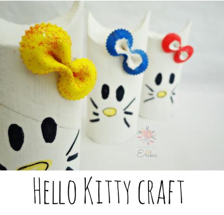 Hello Kitty con  reciclaje creativo  / Hello Kitty Craft