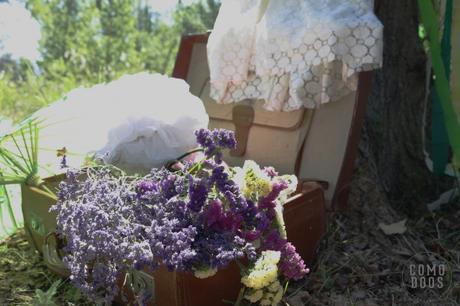 Y que no falte una tarta con flores Vintage Summer Party