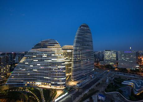 Galaxy Soho en Beijing, China, por Zaha Hadid (& Patrik Schumacher)