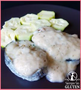 Merluza en salsa de puerros (Sin Gluten, Sin Huevo, Sin Lácteos)