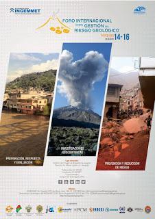 ATENCIÓN!! Convocatoria para recepción de trabajos para el Foro de Riesgo Geológico termina el 30-abril
