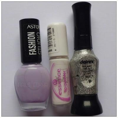 Nail Art Lila