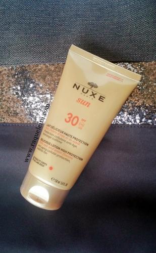 El Glamour de Nuxe Sun con Alta Protección