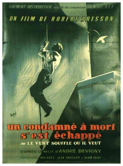 1956 Un condamne a mort sest echappe  - Un condenado a muerte se ha escapado (fra) 01