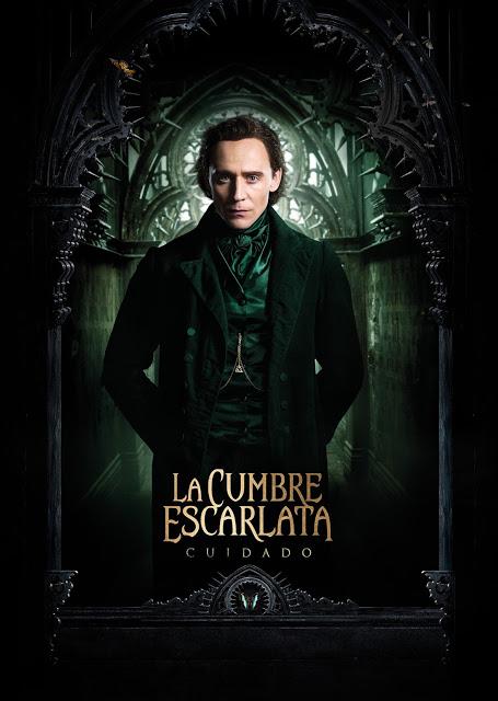 CUATRO NUEVOS PÓSTERS CARACTERIZADOS DE “LA CUMBRE ESCARLATA (CRIMSON PEAK)”