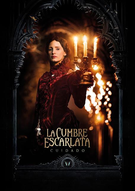 CUATRO NUEVOS PÓSTERS CARACTERIZADOS DE “LA CUMBRE ESCARLATA (CRIMSON PEAK)”