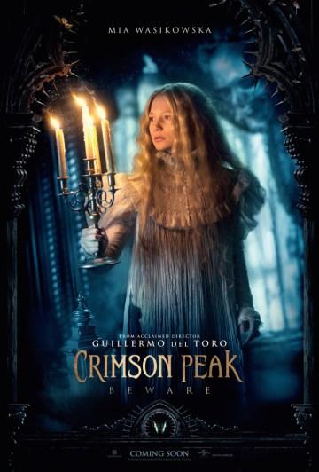 CUATRO NUEVOS PÓSTERS CARACTERIZADOS DE “LA CUMBRE ESCARLATA (CRIMSON PEAK)”