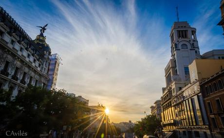 La postal de la semana: El despertar en la Calle Alcalá