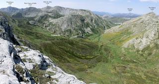 Valle de Lago-Pena la Paredina-Picos de la Mortera-Braña de Sousas
