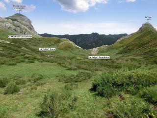 Valle de Lago-Pena la Paredina-Picos de la Mortera-Braña de Sousas